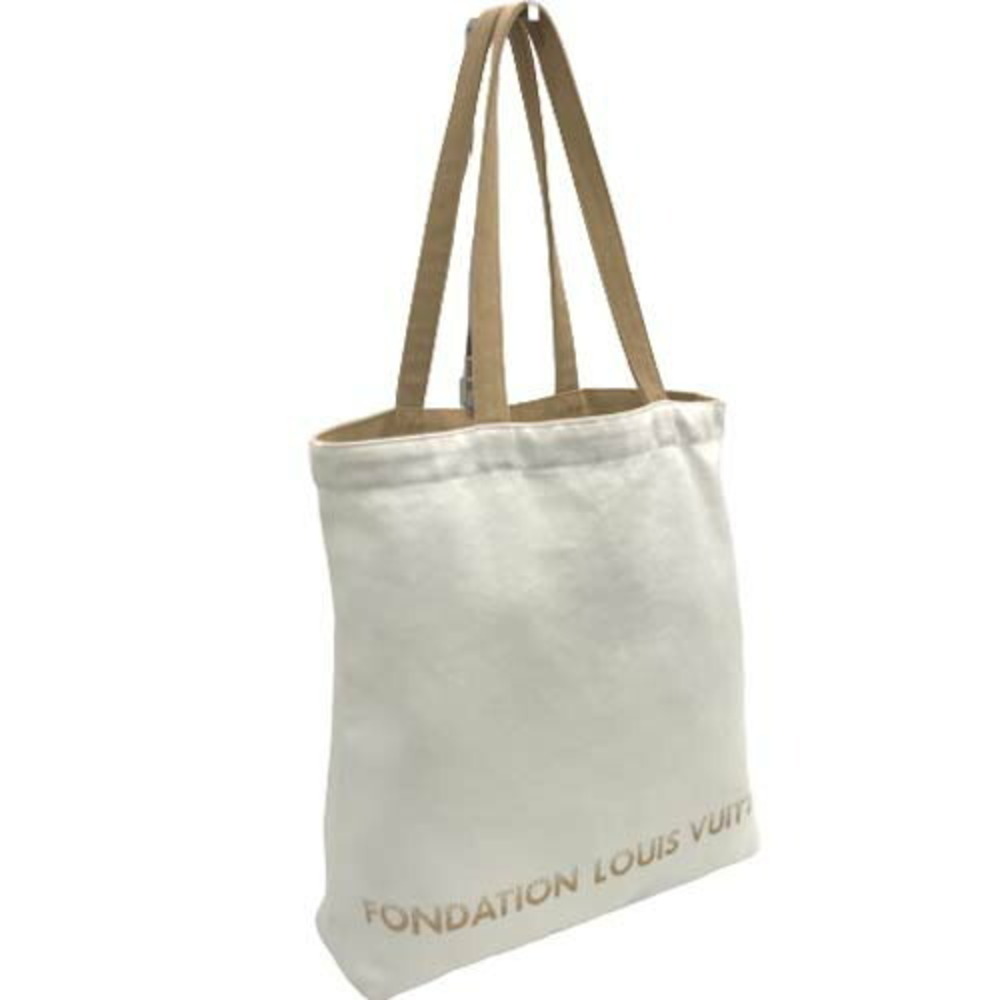 Louis Vuitton Fondation Museum Limited Edition Tote Bag Shoulder Shoulder White